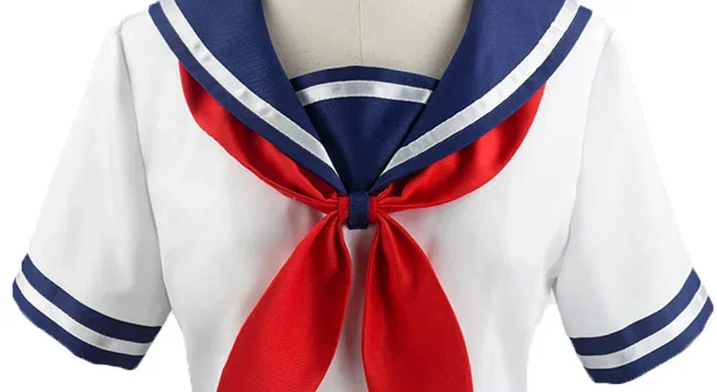 Anime YPanama e Simulator Cosplay Costume pour Femme, Ayano Aishi, Sailor JK Uniform Outfits, Halloween Carnival Party, trempé