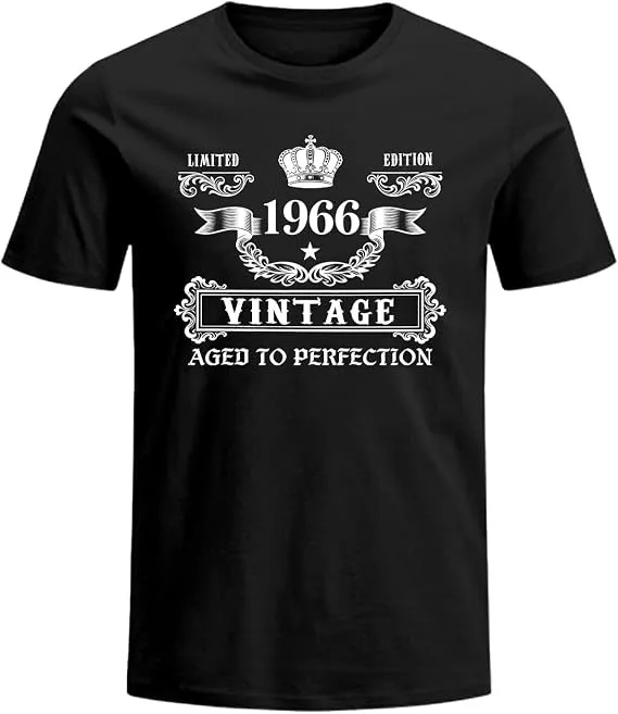 1976 1986 1996 1966 T-Shirts, Geschenke zum 60., 40., 30., 50. Geburtstag für Frauen und Männer, Geburtstagsdekorationen, Partygeschenke, T-Shirts mit Sprüchen – Detail 26
