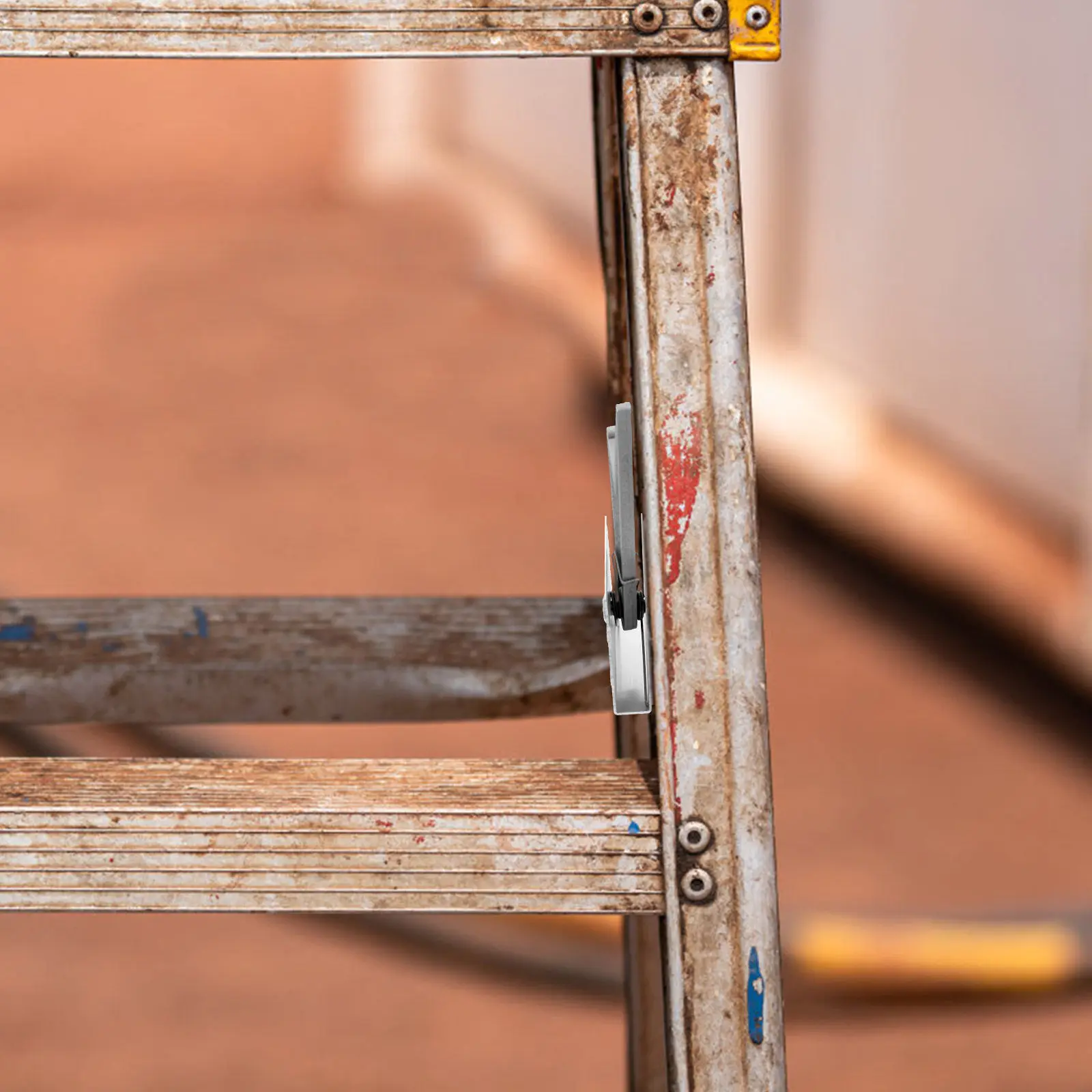 

Комплект из 2 премиальных металлических фиксаторов для ступеней лестницы, стабилизатор для выдвижной лестницы, сменные регулируемые детали для дома