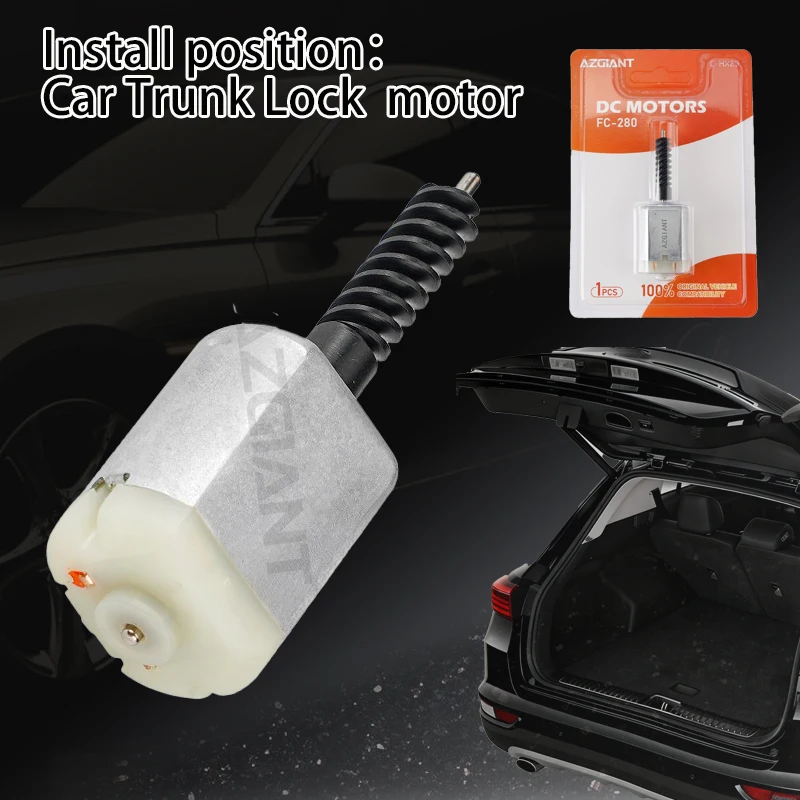 AZGIANT 20115 3G0255 Car Rear Trunk Hatch Lock Actuator motor For Suzuki Swift/Splash Tailgate/SX4/S-Cross/Vitara carbon brush