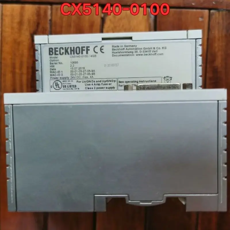 Second-hand PLC module CX5140-0100 function test is normal Latest Pricing for 2026