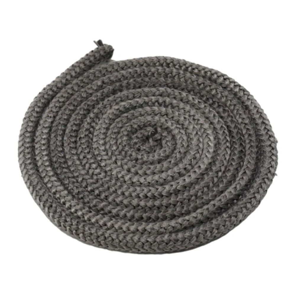 

6mm*3 Meters Stove Door Gasket Prevents Heat Loss Versatile Size Options Enhanced Safety Improved Energy Efficiency