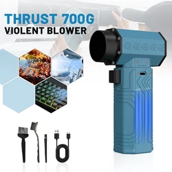 Powerful Turbo jet fan Violent Turbo Fan Car Violent Air Gun 600g Thrust Stepless Speed High Power Turbofan Leaf Blower