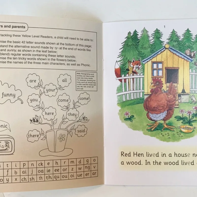 72 Books Jolly Phonics Natural Spelling Graded Textbook Children Education Teaching Kids English Learning Books