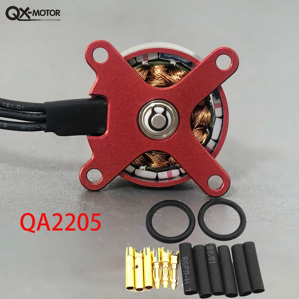 

Бесщеточный двигатель QX-Motor QA2205 1400KV 1800KV используется 20A ESC для радиоуправляемого самолета с неподвижным крылом — комплект высокоскоростных электродвигателей
