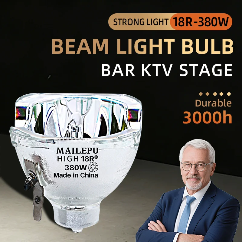 

Светодиодная лампа Mailepu Bulb Mobile Beam Stage Light 18R 380W Bare Light Bulb Moveing 380w