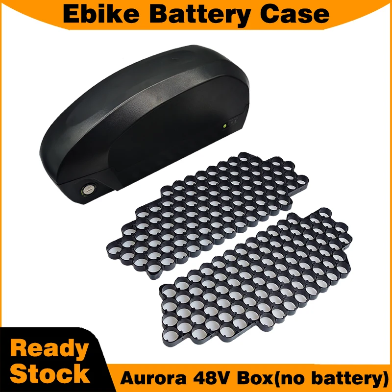 

13S7P 18650 Ebike battery box 48V Aurora Battery case for battery pack without battery Fuel Tank Style Plastic for Super73