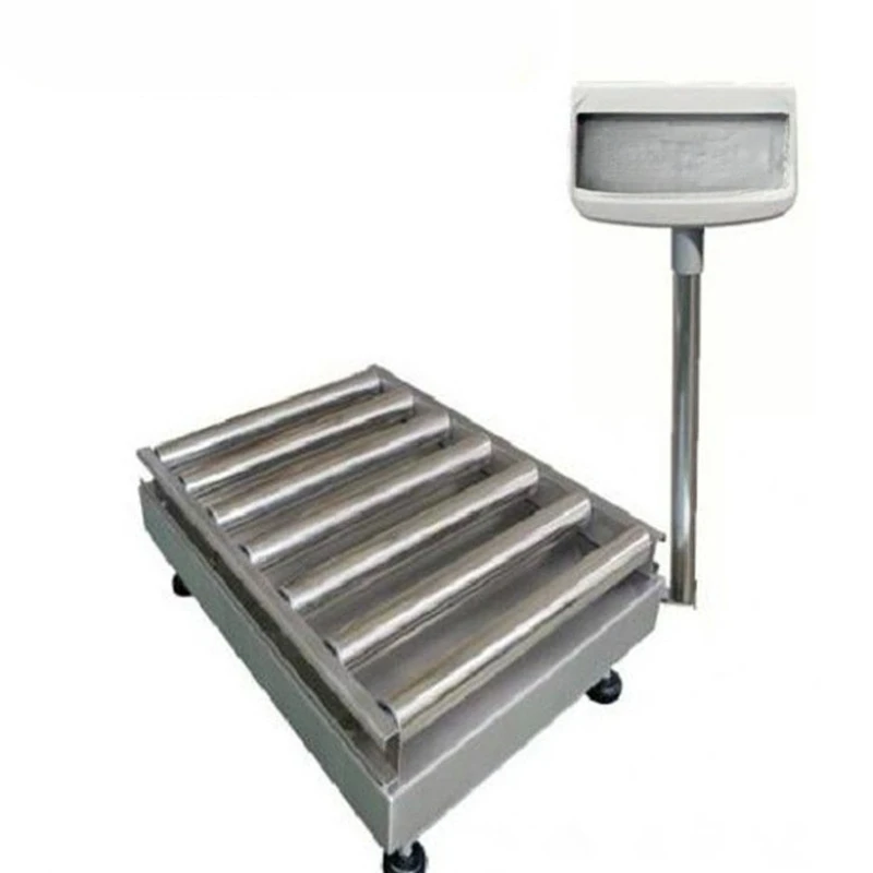 

Assembly line roller , sorting electronic , unpowered rolling table scale, pricing scale