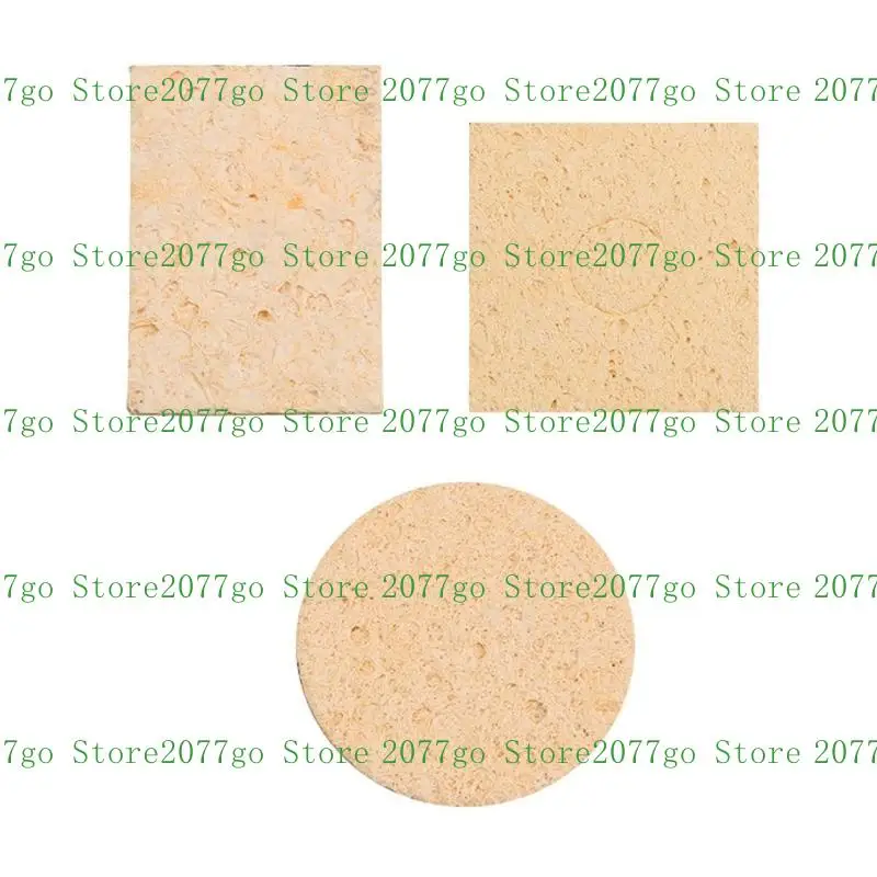 

Y1UD 5Pcs Soldering Iron Cleaning Sponge High Temperature Sponge Welding Sponge