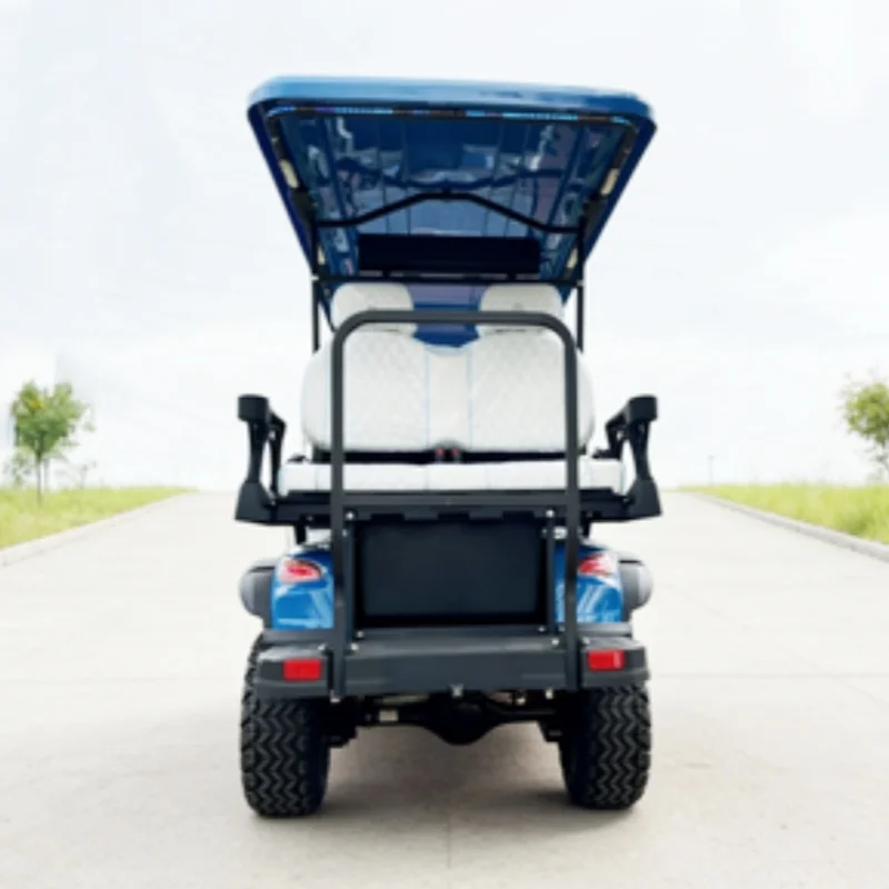 72V 5KW Solar Eco-Friendly Cost-Effective Golf Hunting Buggy 72V Lithium Battery Electric Golf Cart All-Terrain Off-Road Vehicle