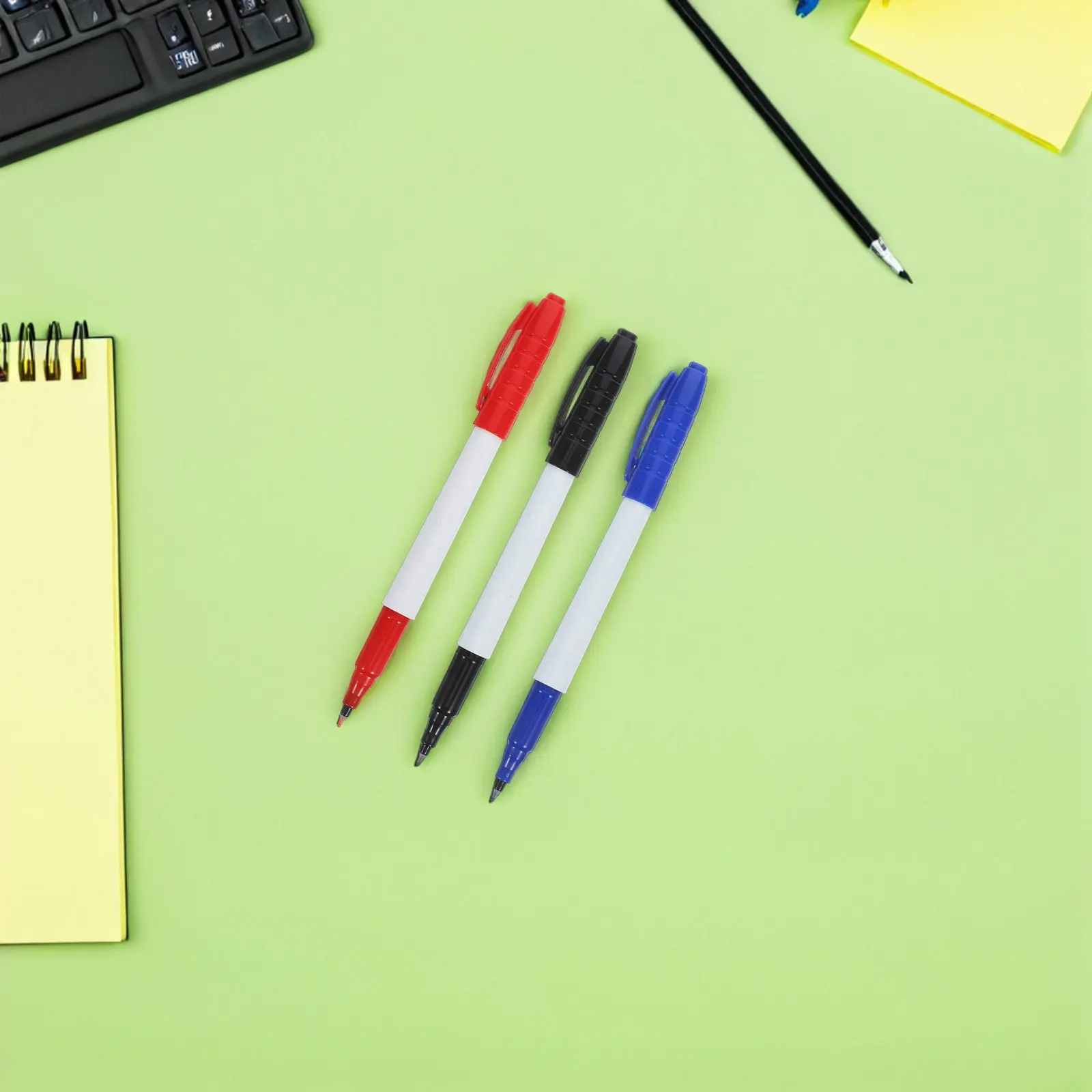 12 Pcs Fluorescent Dry Erase Markers Colored White Board Erasable Whiteboard Pen