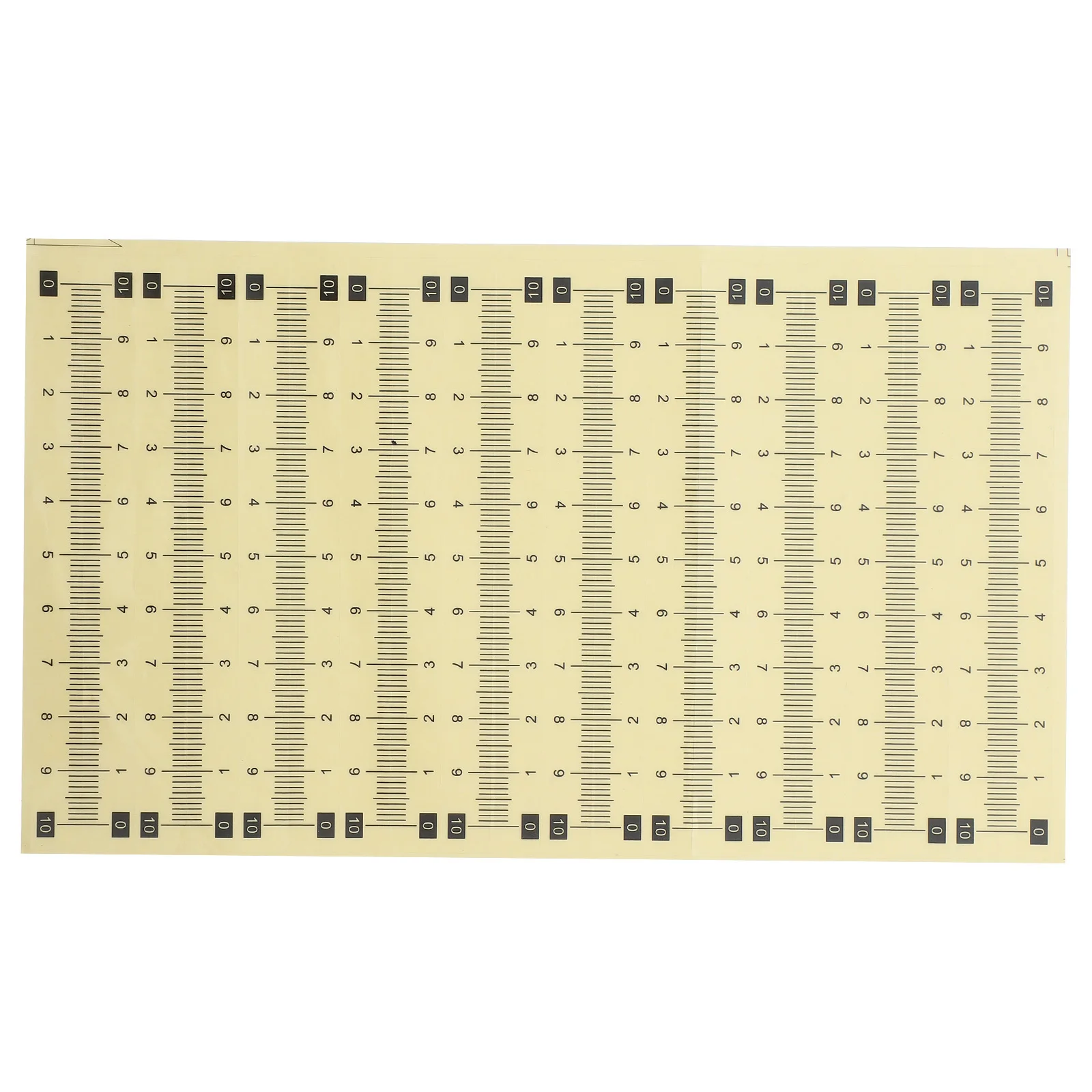 Pita Ukur Stiker Tahan Air Perekat Skala Penggaris Untuk Pertukangan Kayu Menjahit Meja Gergaji Diy Alat Tempel