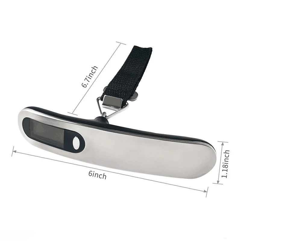 

20PCS- 50kg Mini Digital Luggage Scale Electronic scale Steelyard Weight Balance suitcase Travel bag Hanging Scale