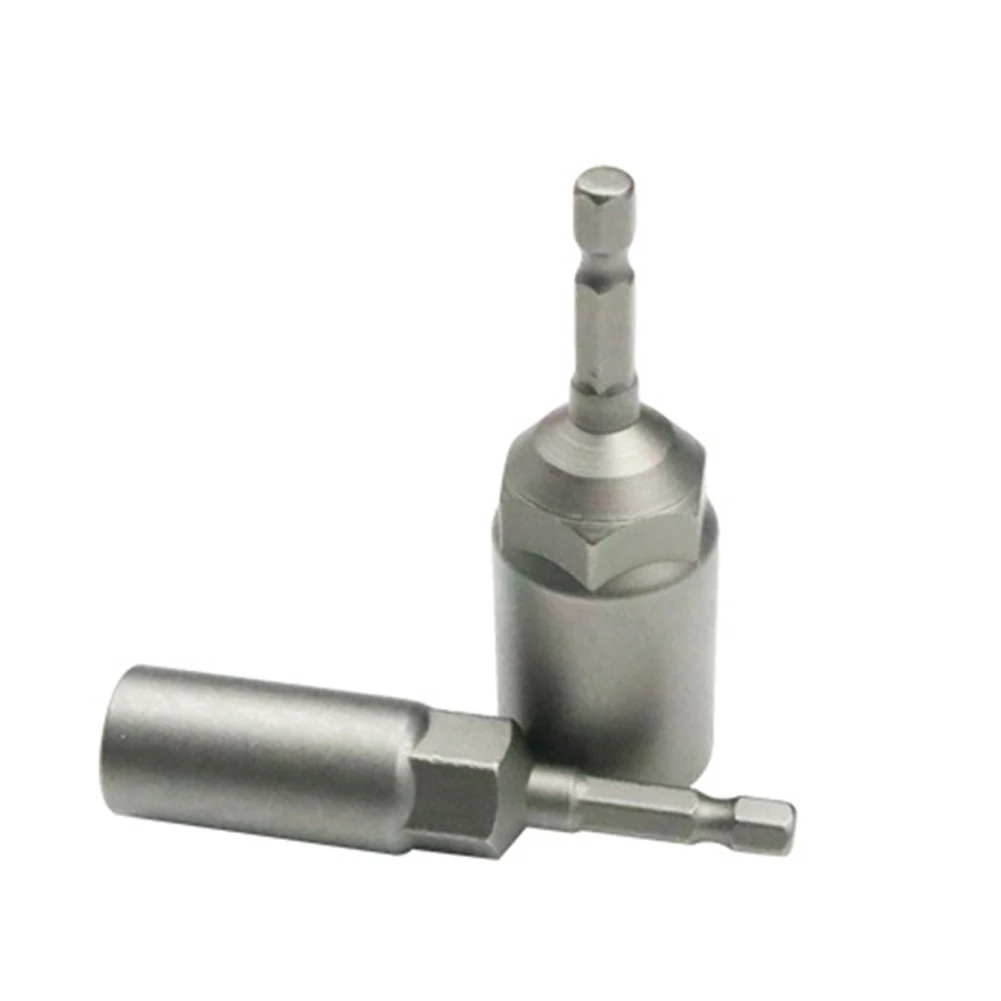 Adaptador de soquete sextavado de alta qualidade para chave de fenda pneumática 5.5/6/7/8/9/10/11/12/13/14mm aço cromo vanádio