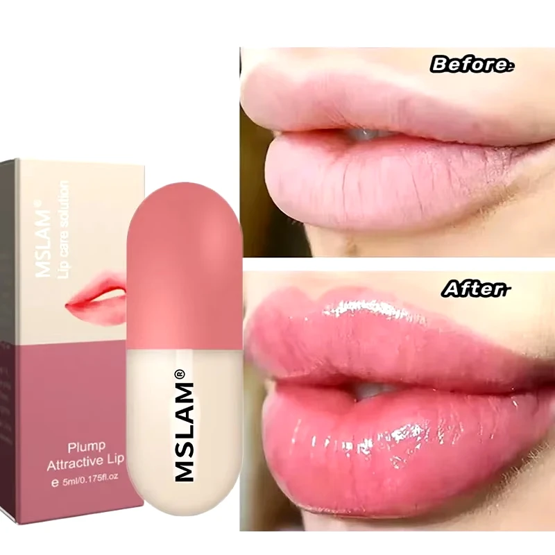 Langdurige Lip Voller Olie Instant Volumising Enhancer Lip Serum Collageen Lippen Volume Verhoogt Lipgloss Sexy Cosmetische Make-up