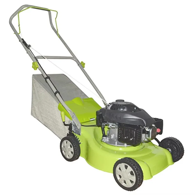 For VERTAK Professional 16-Inch Petrol  Lawnmower 1800W Power Telescopic Handle Garden Lawn Mower for Grass Cutting