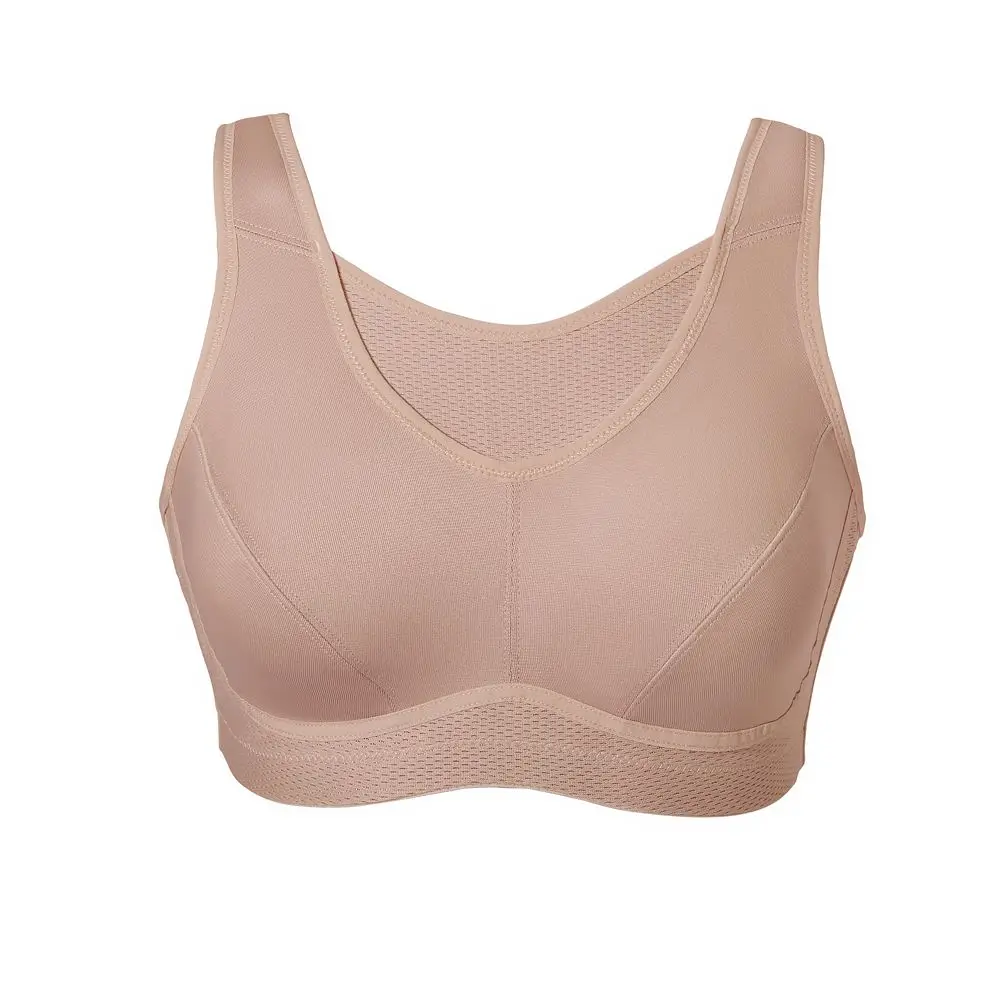 Duży wpływ letnie kobiety aktywne biustonosze Plus rozmiar duży wpływ bez odbicia pełna figura Cami stanik sportowy Bralette Top