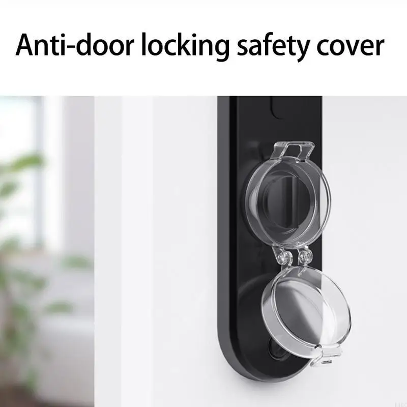 K1KC 5 قطع غطاء حماية منزلي لآليات قفل الباب الدائري #2