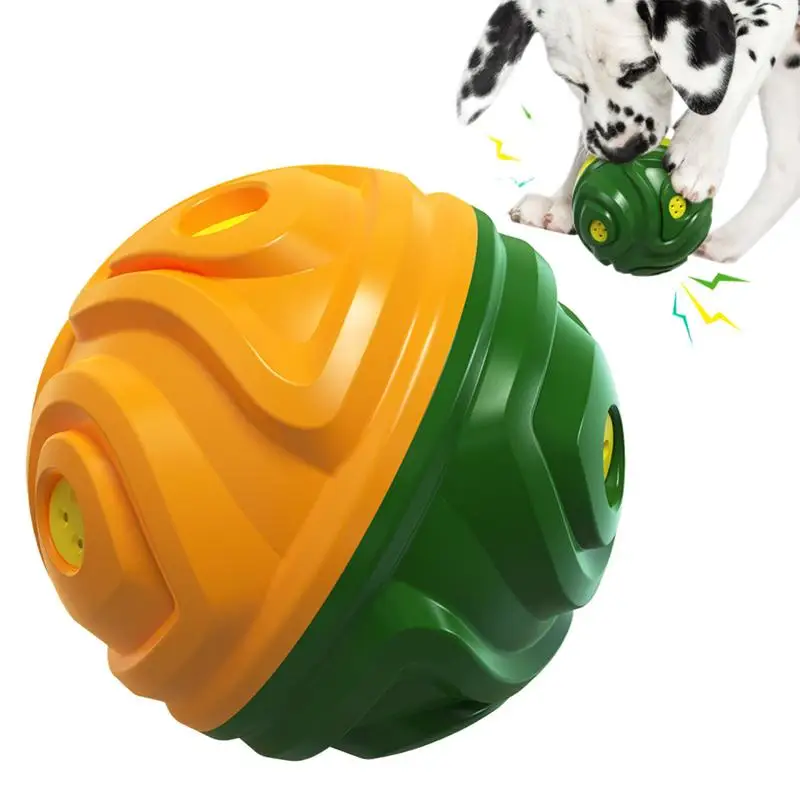 

Squeaky Toys For Dogs Pet Puppy Interactive Teething Ball Creative Sturdy Interactive Pet Supplies For Small Medium Large