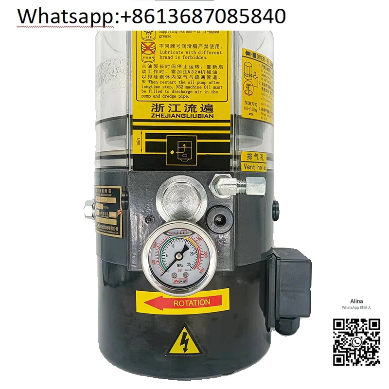 Zhejiang Liupan Electric Lubrication Pump LRB1-K20/2ZI LRB2-K20/3ZKI