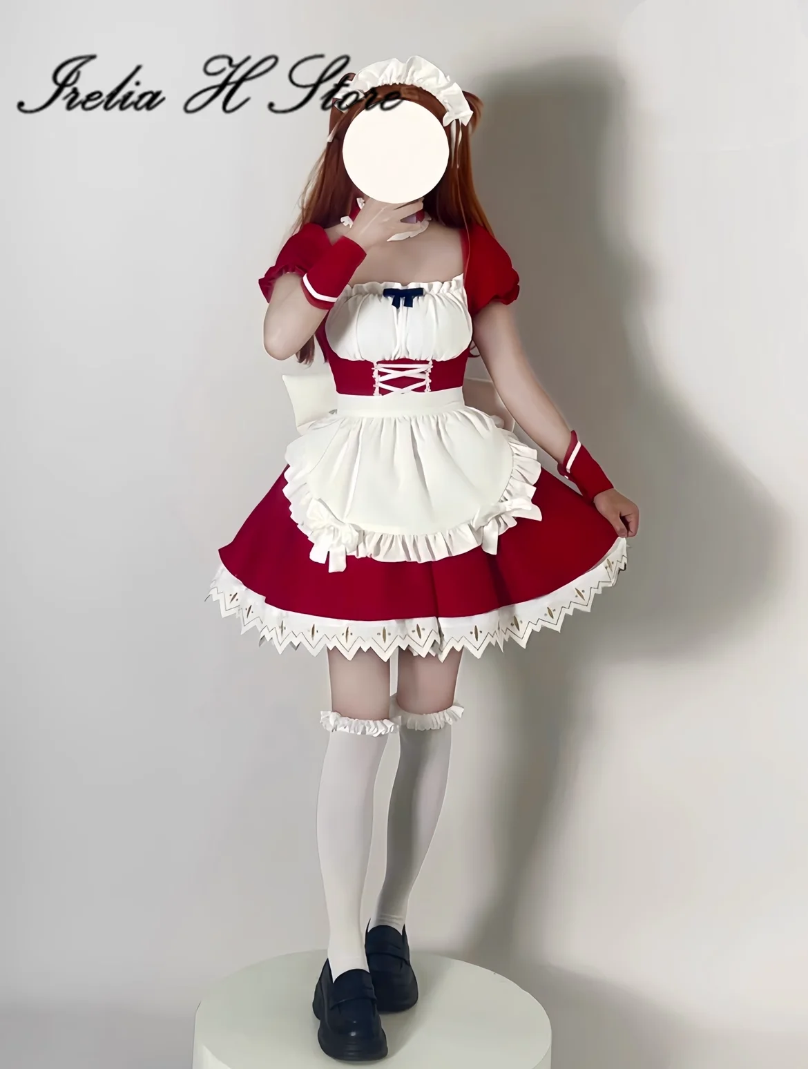 

Irelia H Asuka Maid dress Cosplay Costume Anime dress