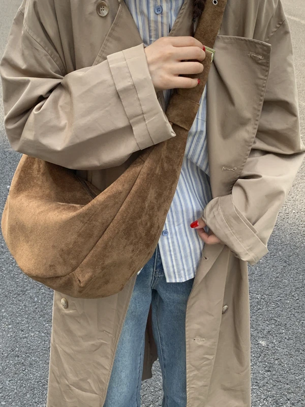 

Повседневная сумка-кроссбоди в форме пельменя, женская городская сумка с широким плечевым ремнем, винтажная сумка на одно плечо для молодежи