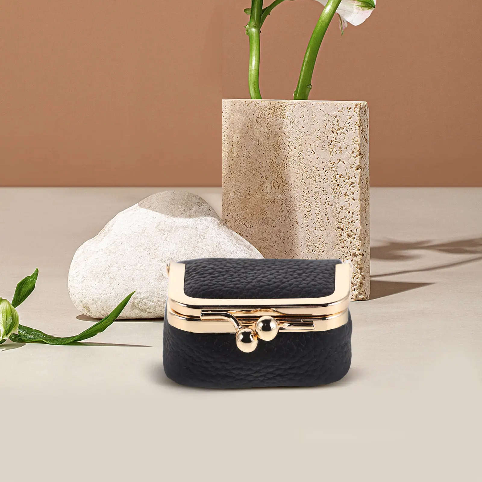 

Mini Travel Jewelry Box Vintage Kiss Lock Portable Organizer Small Case Rings Earrings Necklaces Jewelry Organizer Box