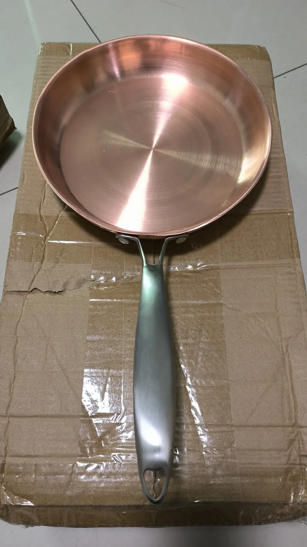 Copper brass frying pan Mini Steak frying pan good quality