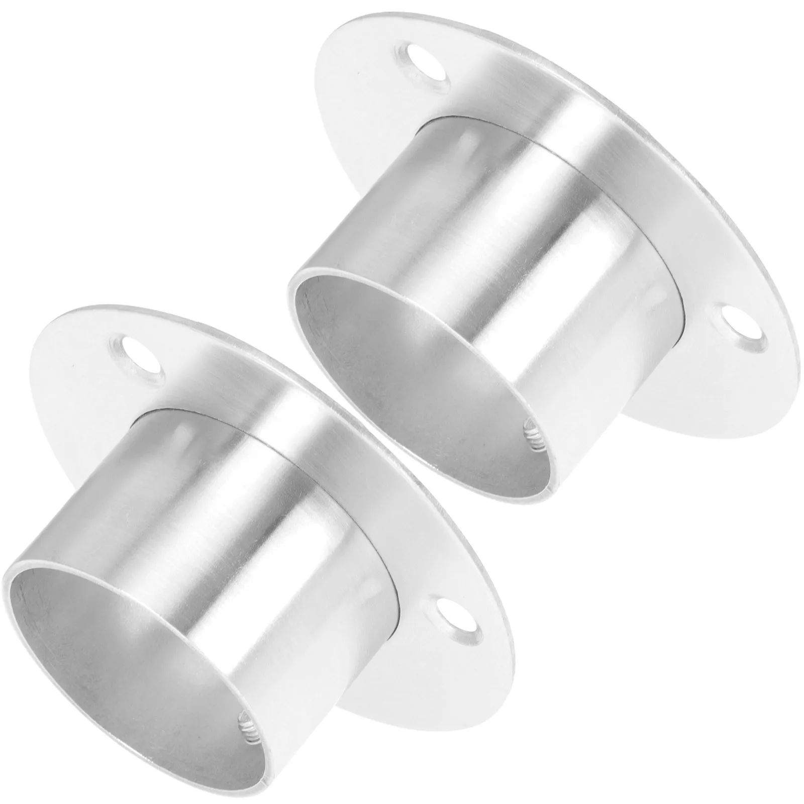 

2Pcs Handrail Brackets Metal Durable Wear Resistant Stair Railing Supports Easy Install Banister Support for Home Restaurant