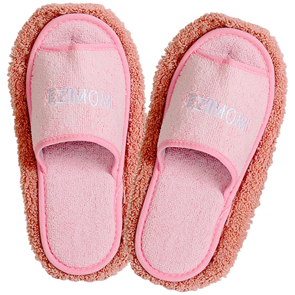 

1 Pair of Household Mopping Slippers Floor Dust Cleaning Slippers Convenient Mop Shoes mop slippers washable mop slippers