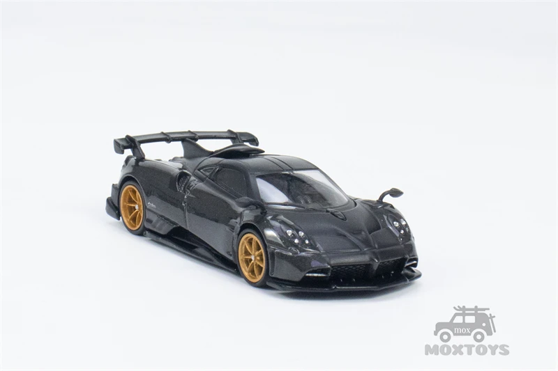 Tarmac Works 1:64 Pagani Imola Grigio Knockhill Black Diecast Model Car