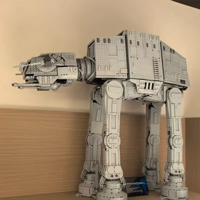 

6785 pcs of AT-AT 75313 70888 building block models, birthday and Christmas decoration gifts, toys Cabinet display in stock