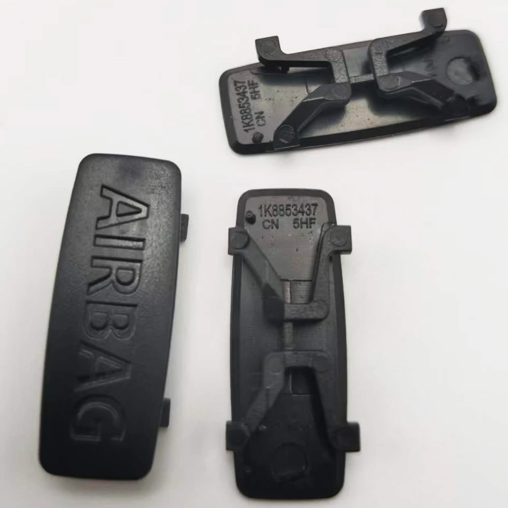 1K8853437V AIRBAG Emblem Pillar Trim Cap for VW Passat Scirocco Sharan Seat Alhambra Interior Badge Cover Left Right 6 Piece