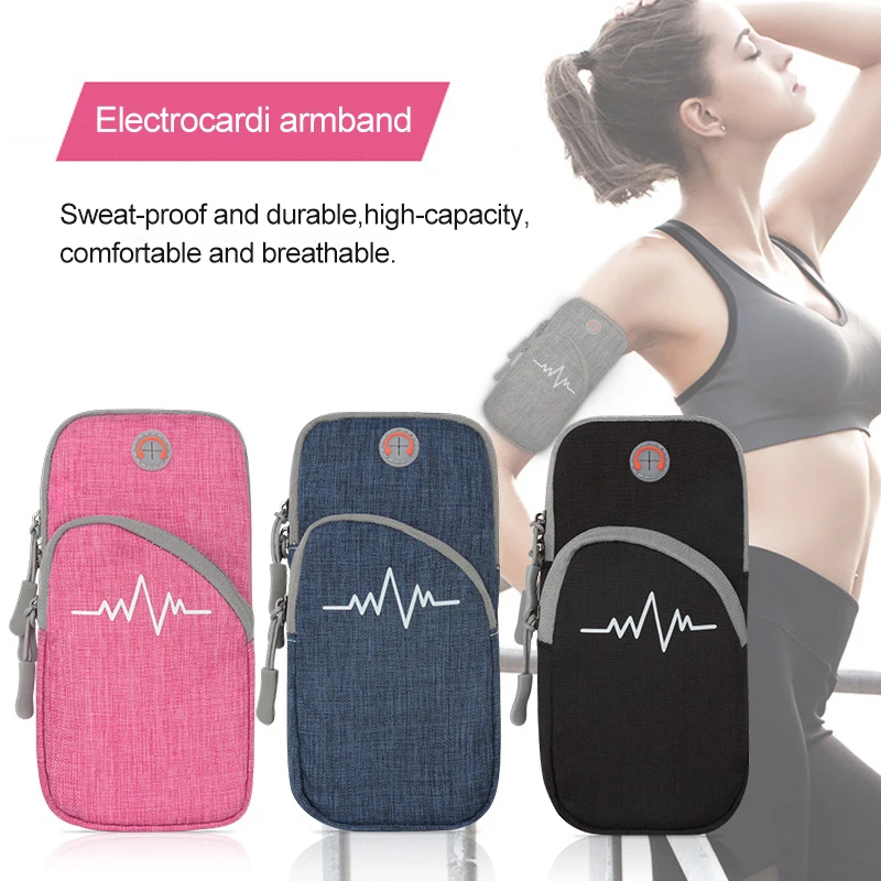 Sports Bag For Mobile Phone Armband For Jogging Running accessories mp3/mp4 Bags Women's Bag For Phone Sleeve Bags Wrist Holder