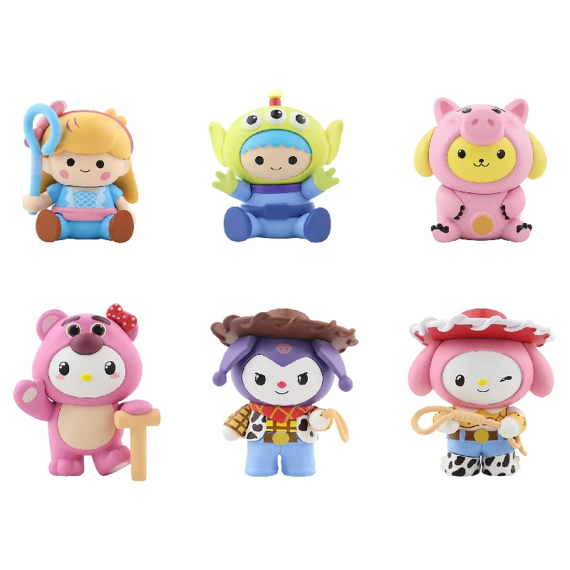 

Sanrio Cos Series слепая коробка игрушка Kuromi My Melody Cos Buzz Lightyear костюм инопланетянина настольный орнамент украшение автомобиля фигурки игрушки