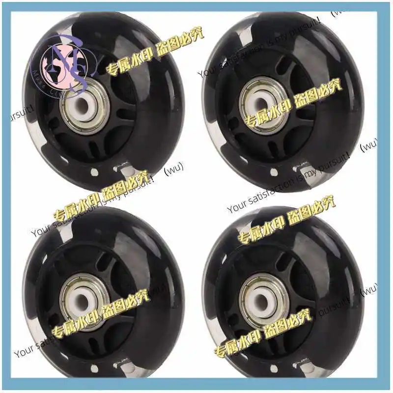 4 roller skate wheels 63/69mm straight wheel flash wheel pu accessories