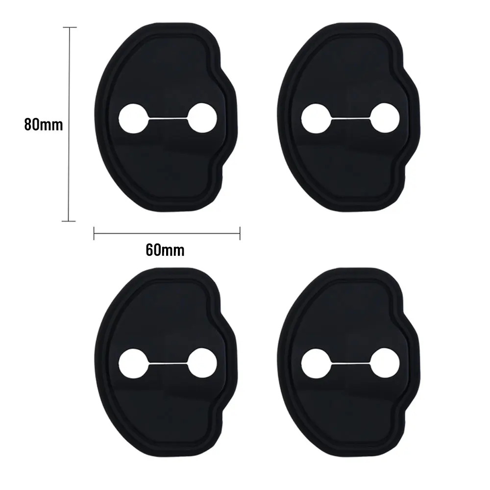 

Дверь автомобиля, демпфирующая подушка, силиконовый дверной замок, пряжка, защитный чехол для предотвращения столкновений для TESLA Model Y 2020-2025