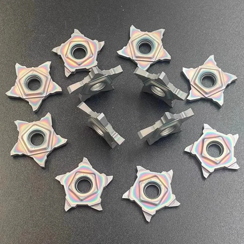 

Высокопроизводительная вставка для режущих пазов PENTA 24N1.0/1.5/2.0mm/2.5mm/3.0mm Токарный станок для обработки канавок Вставки с ЧПУ для держателя PCHR