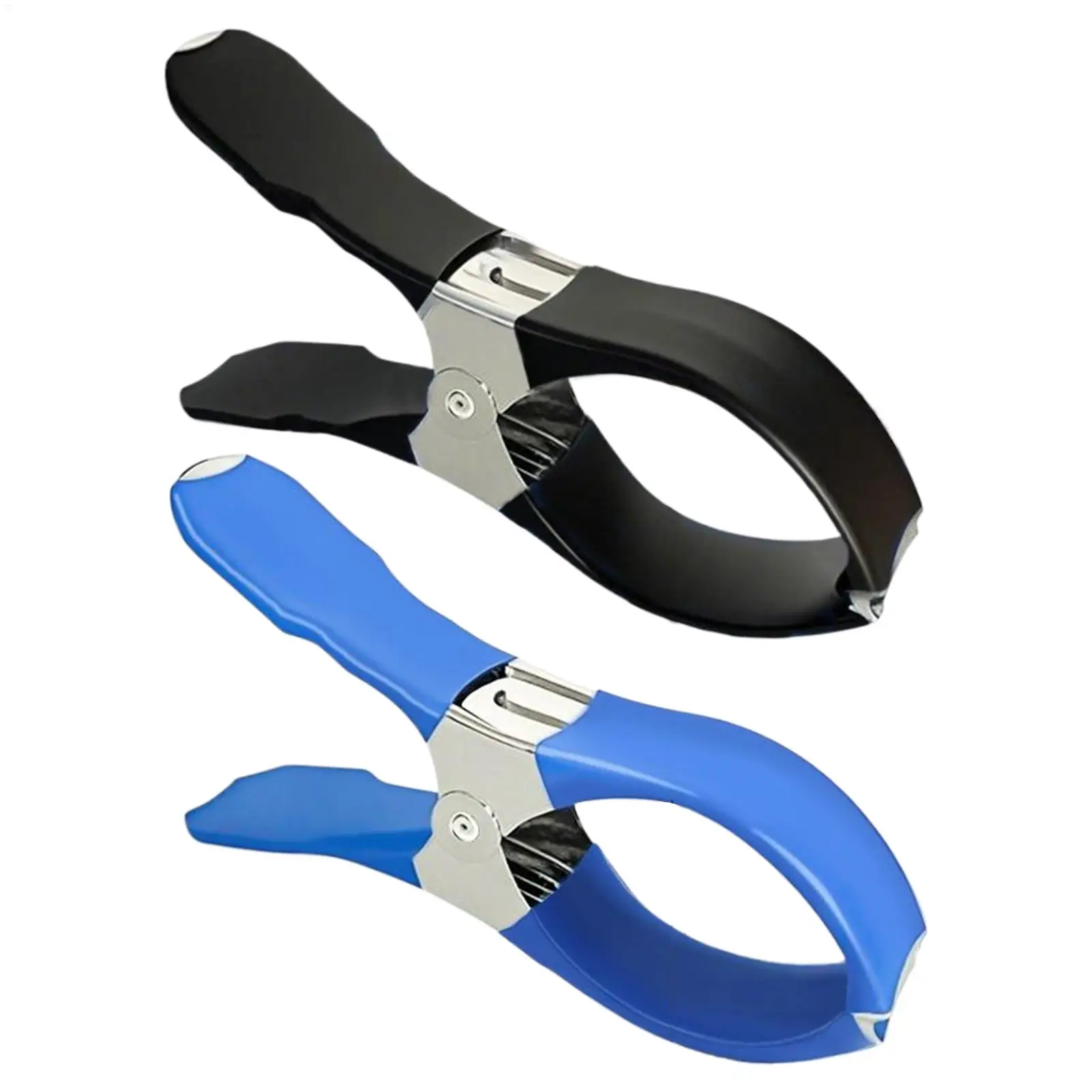 Pool Cover Clamps 12 Pieces Non-Slip Stainless Steel Fasteners Large Size Windproof Pool Clips for Outdoor Beach Backyard Lawn