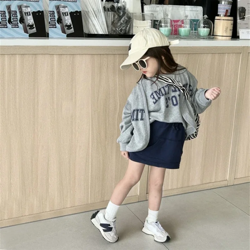 kids clothes big girl clothes toddler girl clothes skirt sets kids boutique clothes Three-piece set Vest short sleeve