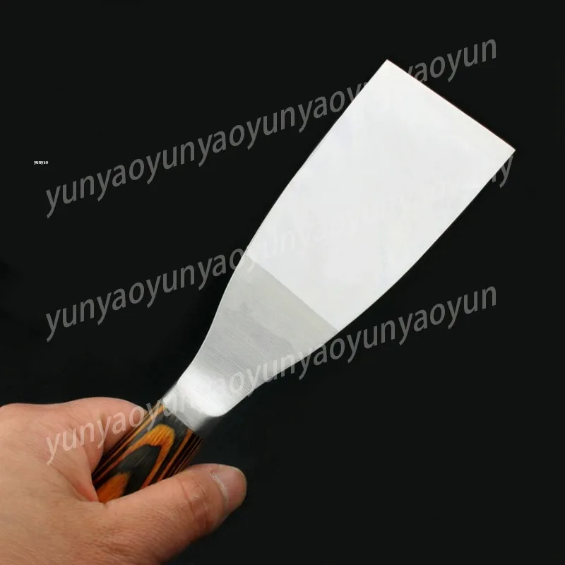 

1 or 1 Stainless Steel Putty Knife for Removing Putty, Glass Putty and Glue From Walls and Furniture Surfaces