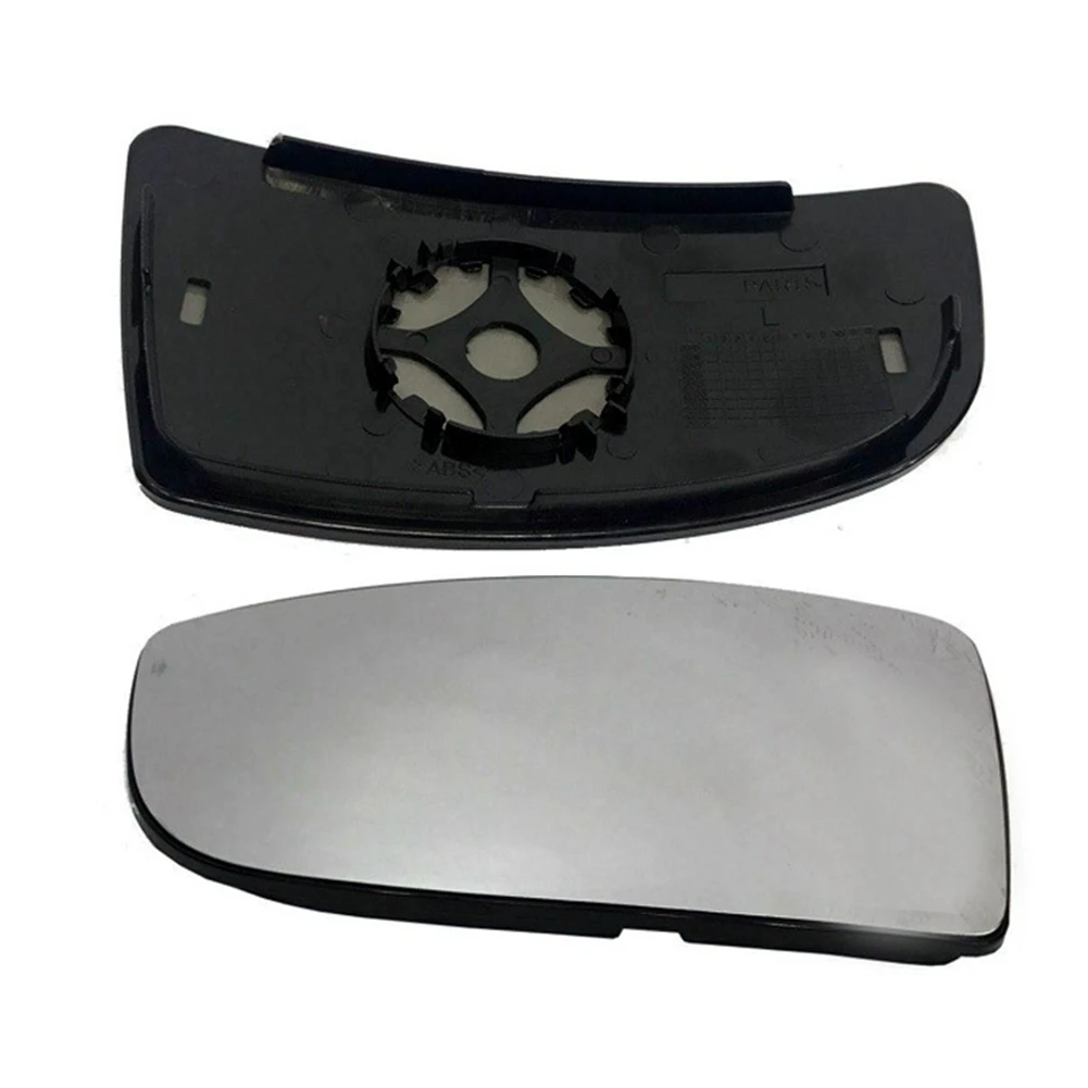 1Pair Lower Side Wing Mirror Glass Rear Veiw Mirror with Backing Plate Left Hand Side for Ford Transit MK8 2014 - 2020