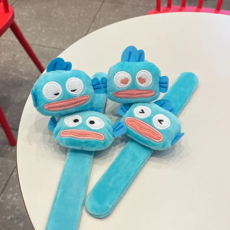 Hangyodon – sac à dos amusant de grande capacité pour étudiant, sac de changement avec lanière en peluche, oreiller de cou à capuche, jouet pour enfants, Bracelet