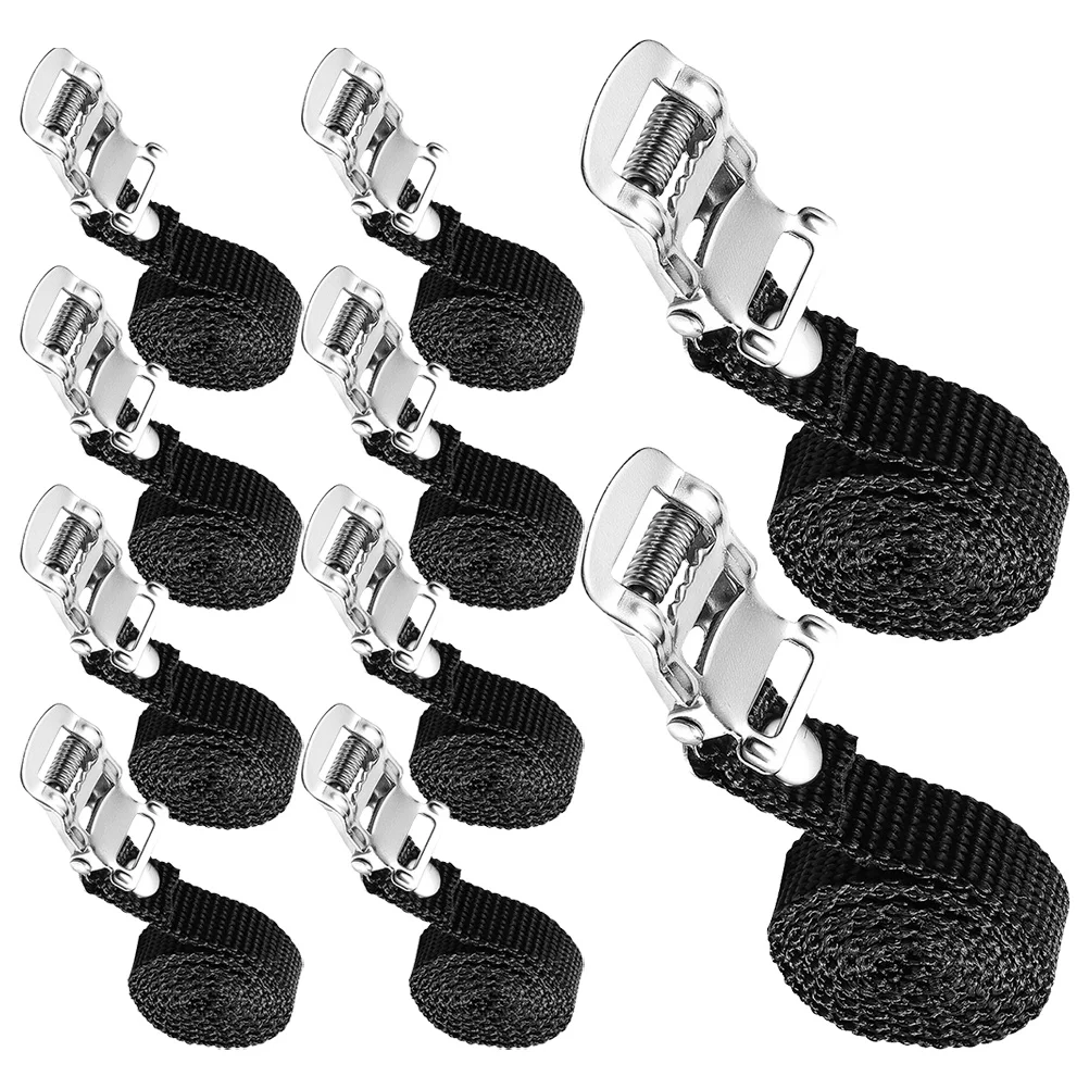 

10pcs Bicycle Pedal Straps Adjustable Anti-Slip Universal Foot Secure Stabilizer Strap For Bike Cycling Training Home Gym