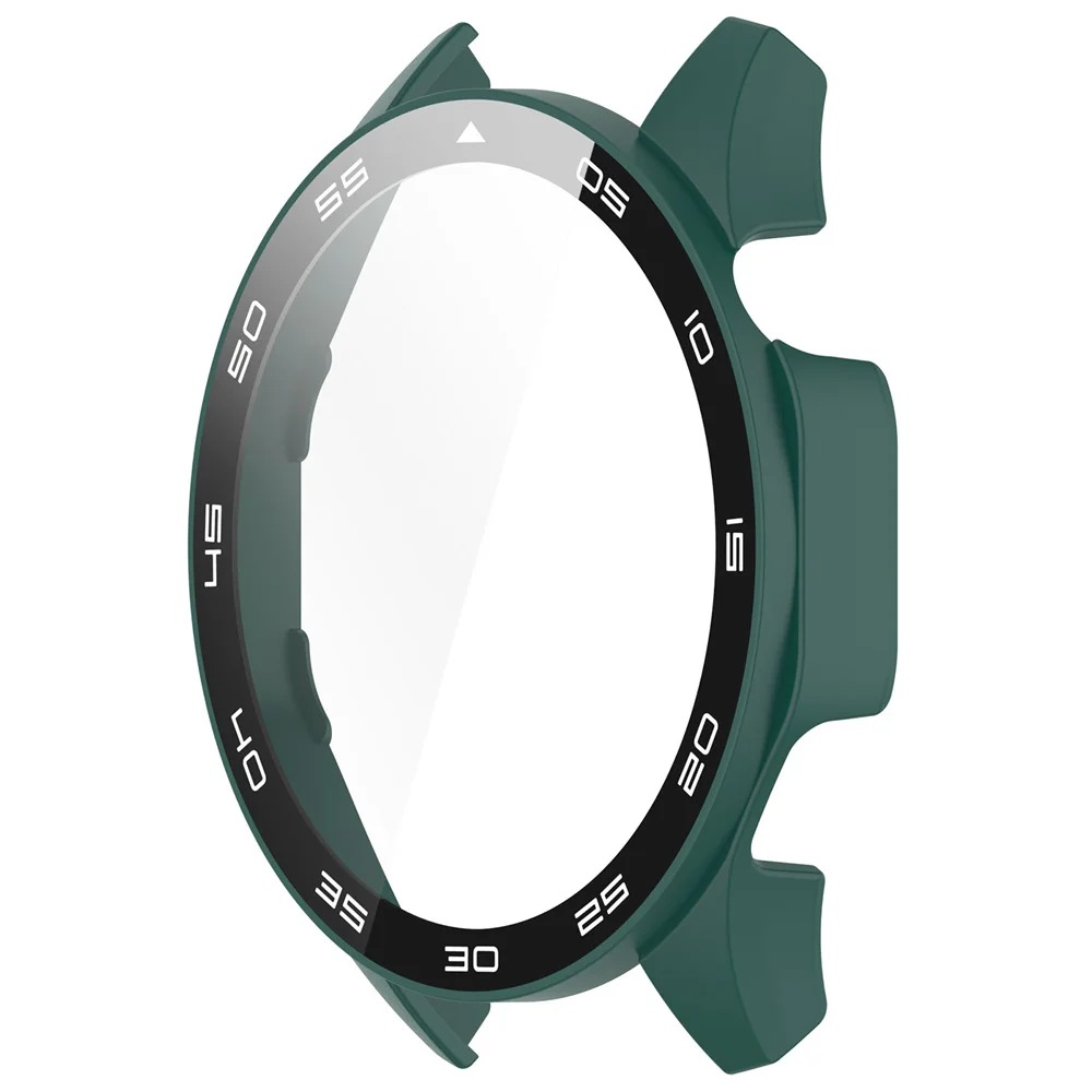 Защитный чехол BEHUA 2-в-1 для Huawei Watch GT 4 46 мм, защитный чехол GT4 с экраном, защитная пленка из закаленного стекла для часов