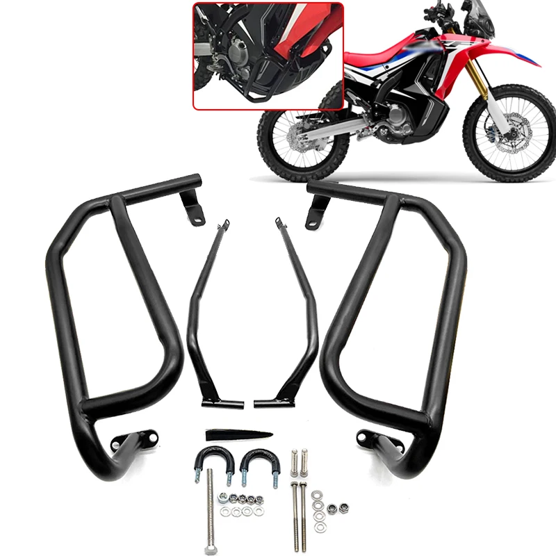 Protección Integral para tu Honda CRF 250 Rally: La Mejor Opción de Bumper y Barra de Choque para 2017-2020