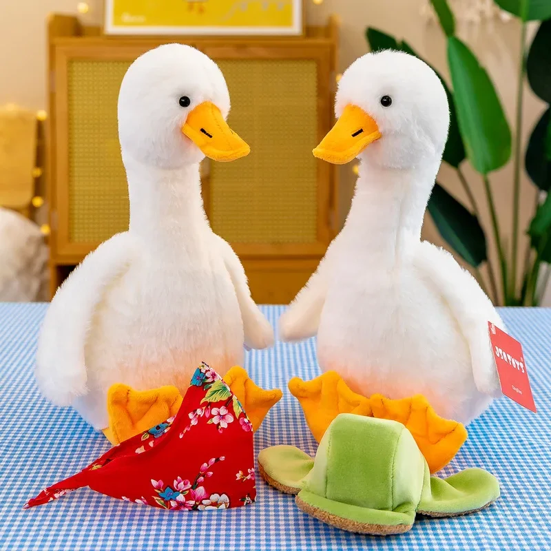 Stuffed Goose Toys for Children, Calmante Dolls, Celebridade Internet, Presentes Cute Couple, Celebridade Internet, Casal, Homens e Mulheres