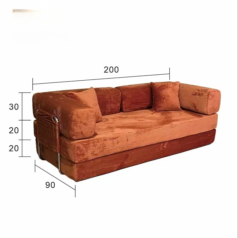 مجموعة وحدات حديثة متعددة المقاعد، وغطاء أريكة مميزة، وأثاث من القماش المضغوط لغرفة المعيشة وغرفة النوم في الفندق