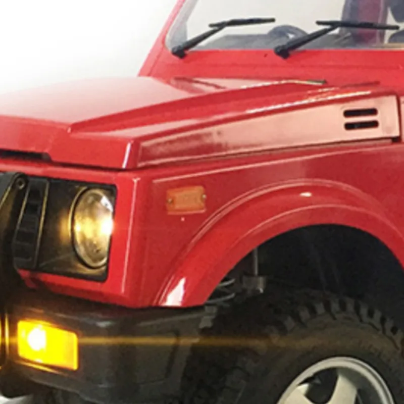 

Каподастр 1/6 RC Гусеничный автомобиль с дистанционным управлением, окрашенные транспортные средства SIXER1 Samurai DIY Мотор ESC Свет на крыше Бампер в разобранном виде