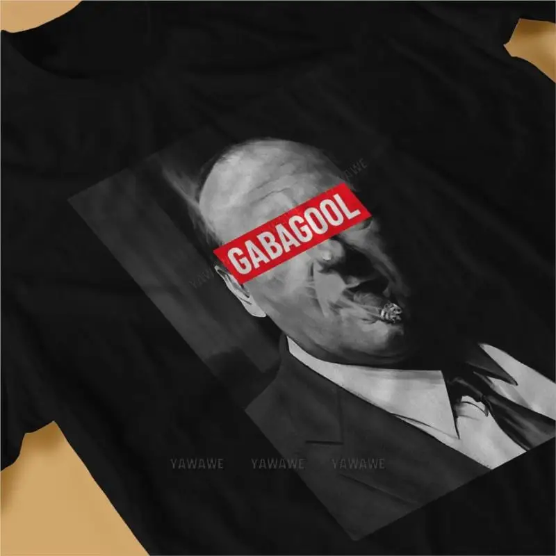 Men\'s Gabagool T Shirts The Sopranos American Crime Drama TV Series Cotton Clothing Leisure Short Sleeve Crew Neck Tee Shirt